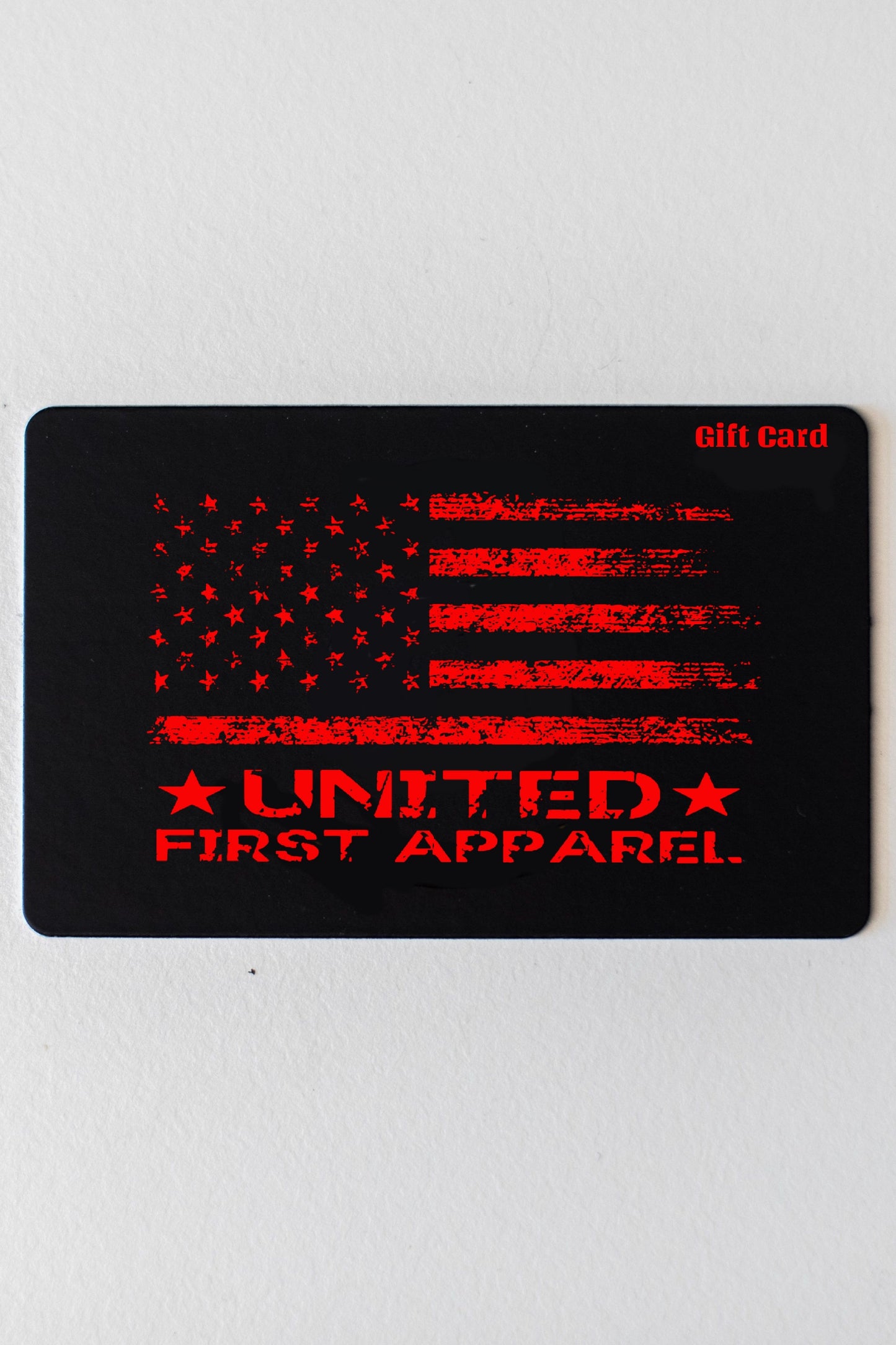 Digital Gift Card – United First Apparel Instant Delivery