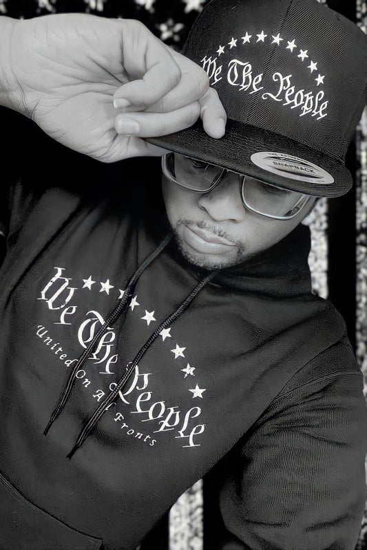 Flat bill patriotic hat for conservatives and patriots