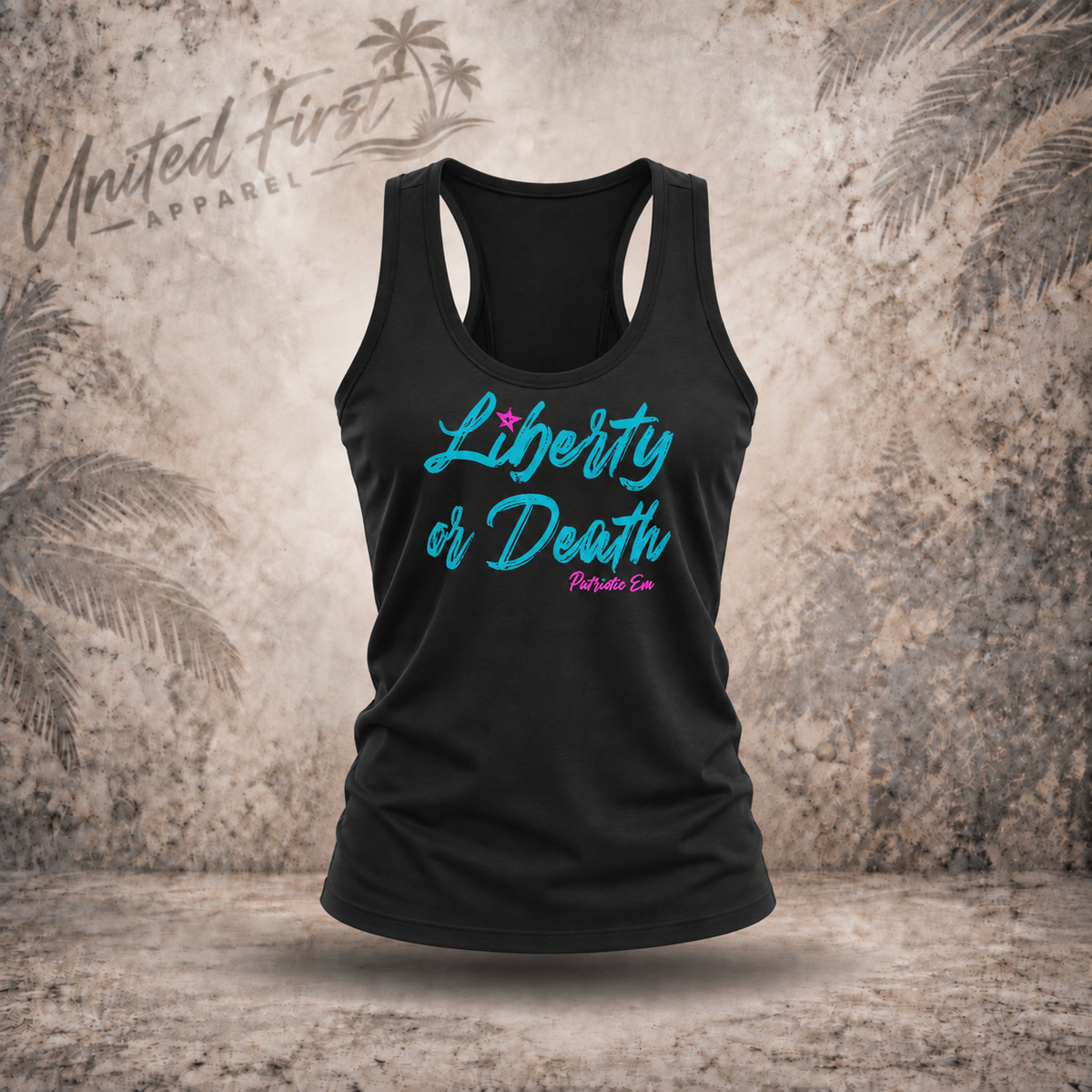 Liberty or Death women's racerback tank top