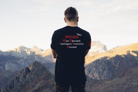 Why We Made the WEIRD Shirt — and Why It’s the Most Honest Thing You’ll Wear
