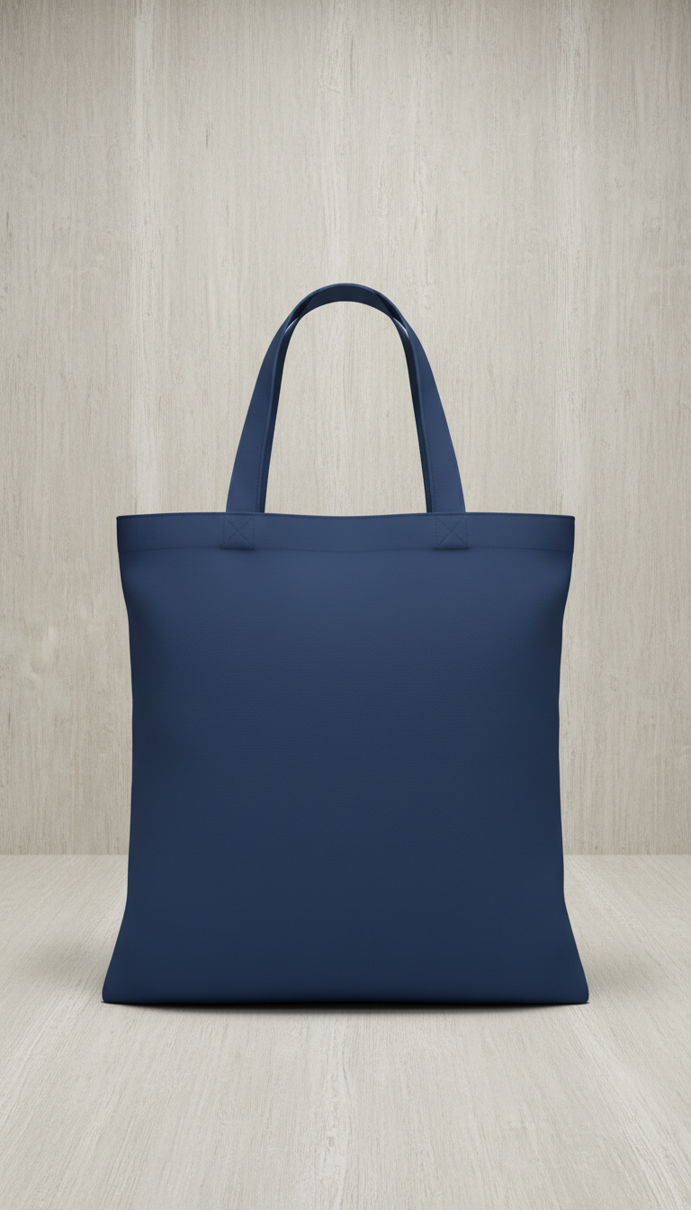 Atlantic Blue Canvas Tote Bag