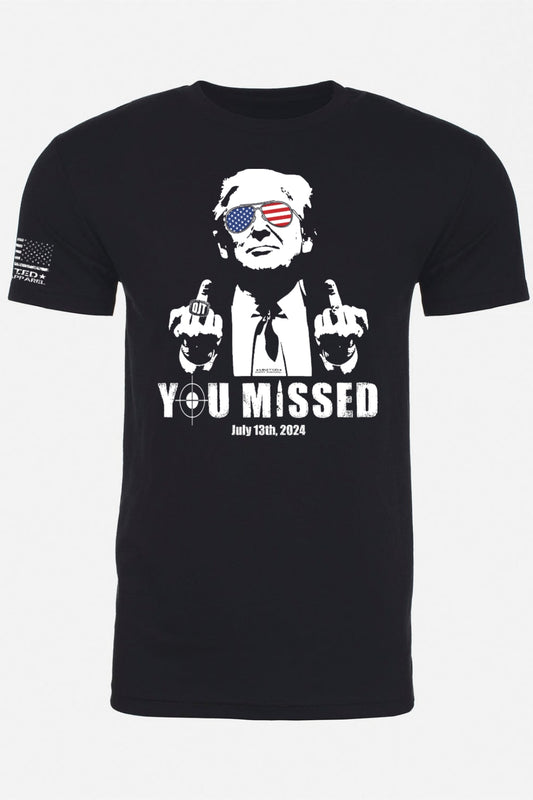 Premium You Missed Trump Unisex T-Shirt