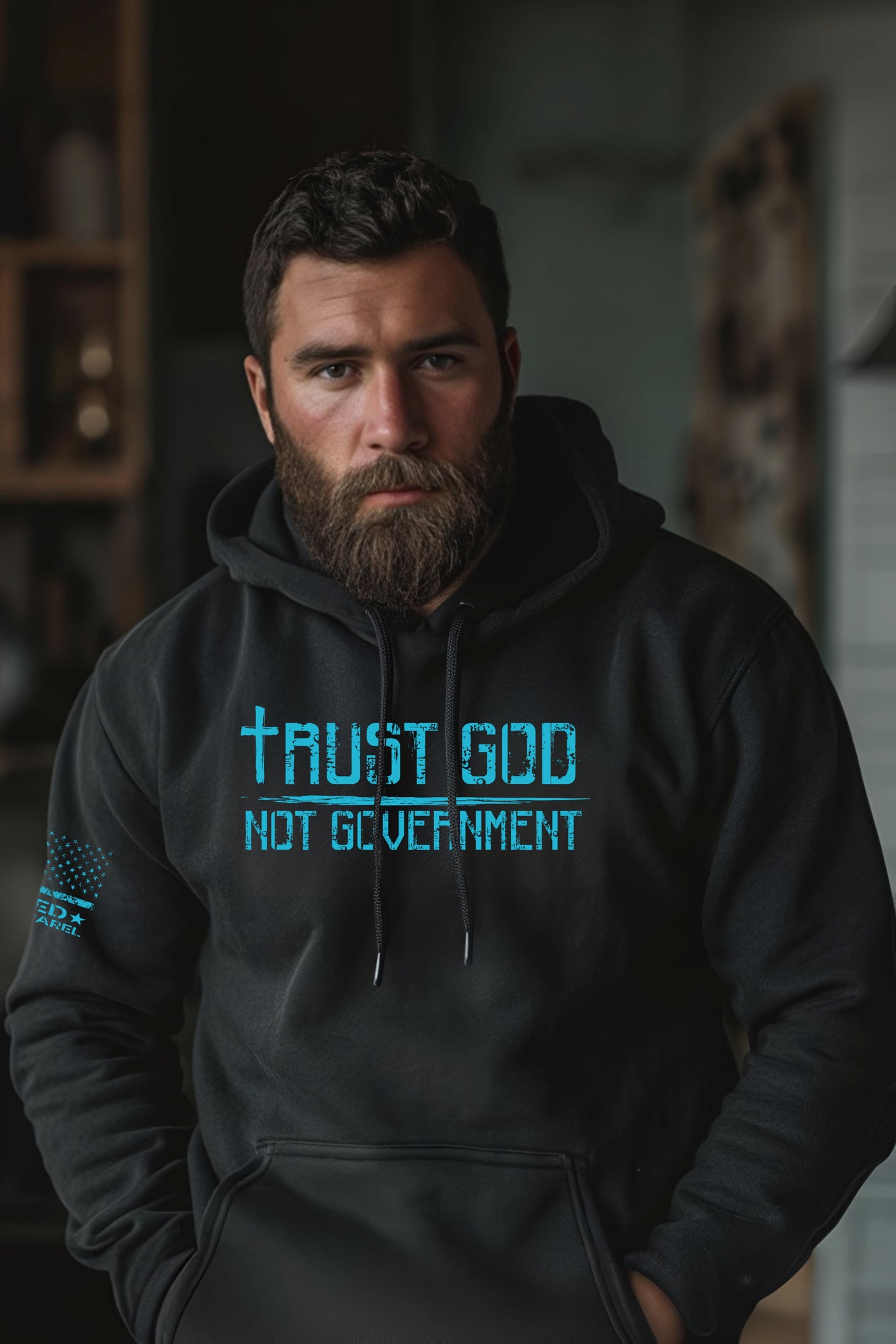 Trust God Not Government Unisex Hoodie