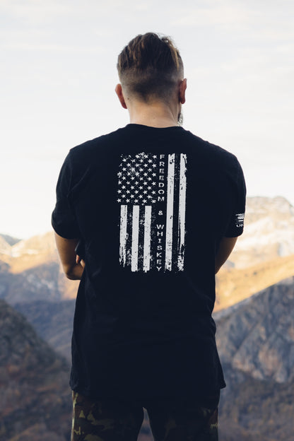 Premium Freedom & Whiskey Unisex T-Shirt