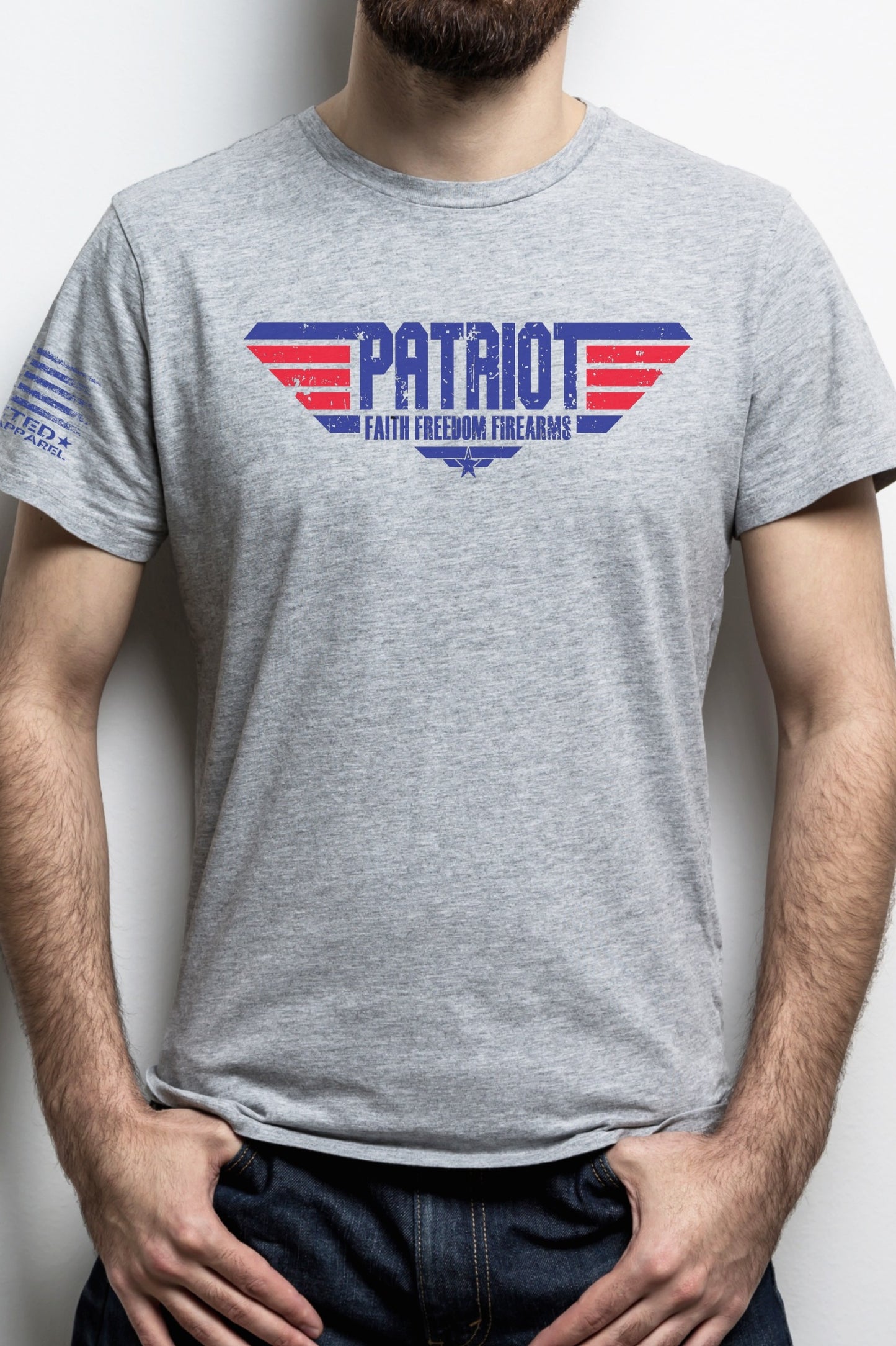 Premium Faith Freedom Firearms Unisex T-Shirt