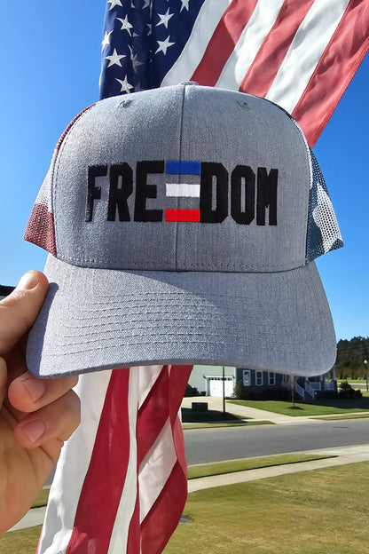 Freedom Stars & Stripes Curved Bill Hat