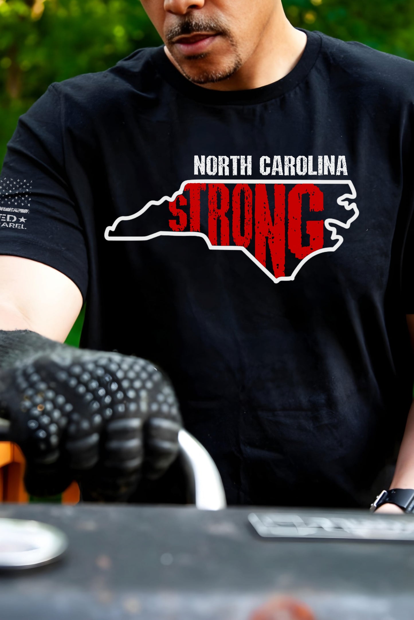 100% Donation NC Strong Premium Unisex Shirt