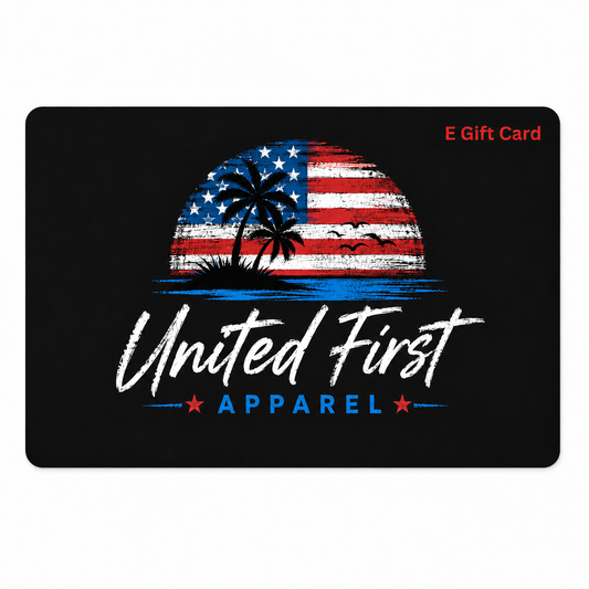 Digital Gift Card – United First Apparel Instant Delivery