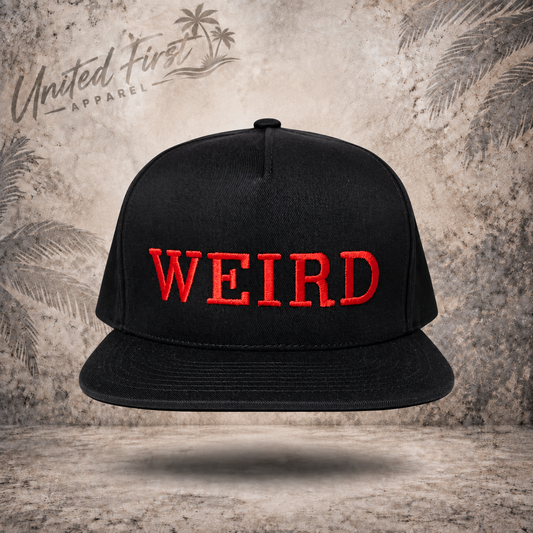 WEIRD Snapback Hat