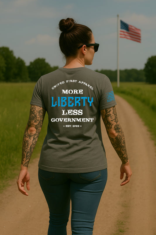 Premium More Liberty, Less Government – Unisex Tee