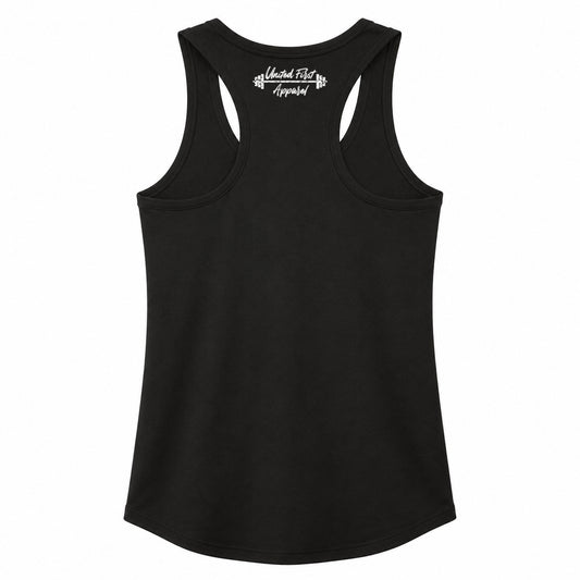 Premium Women’s Nobody Cares Train Harder Racerback Tank