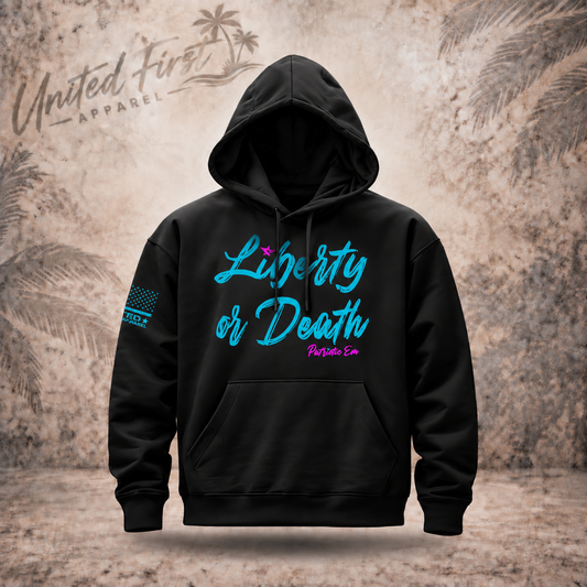 Liberty or Death unisex graphic hoodie