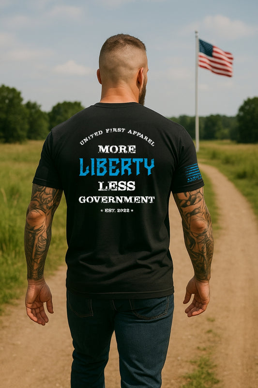 Premium More Liberty, Less Government – Unisex Tee