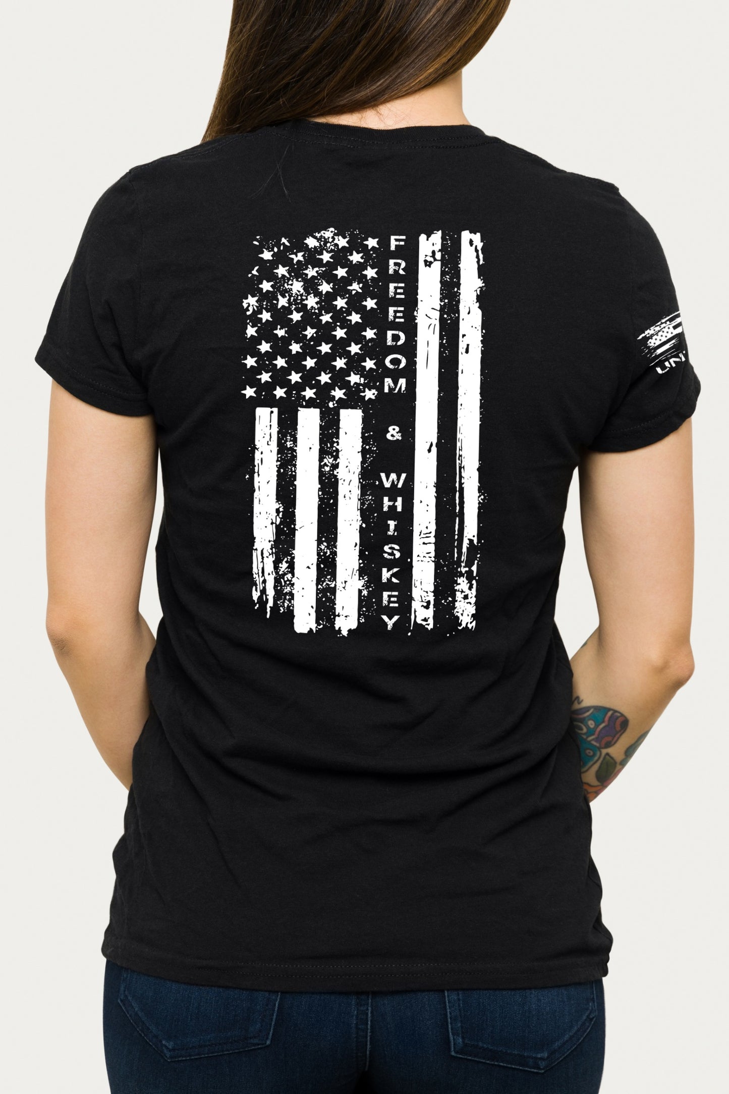 Premium Freedom & Whiskey Unisex T-Shirt